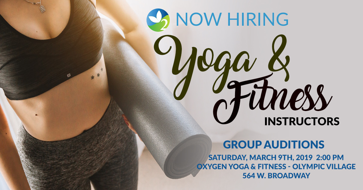 teacher-auditions - Oxygen Yoga & Fitness Franchise