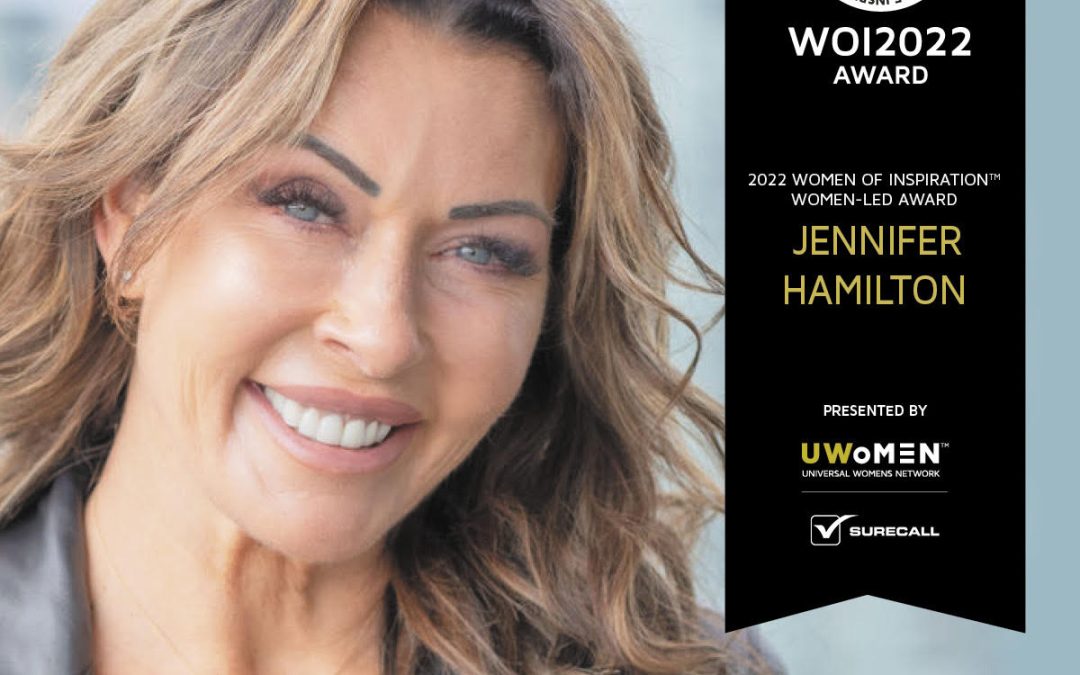 CEO Jen Hamilton wins 2022 Women-Led Award